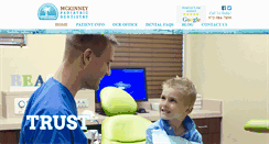 Desktop Screenshot of pediatricdentistmckinneytx.com